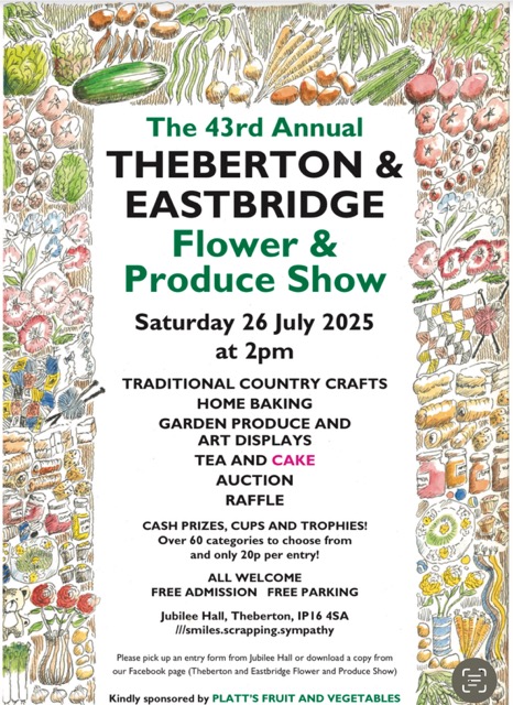 Flower & Produce Show - 26th July 2025